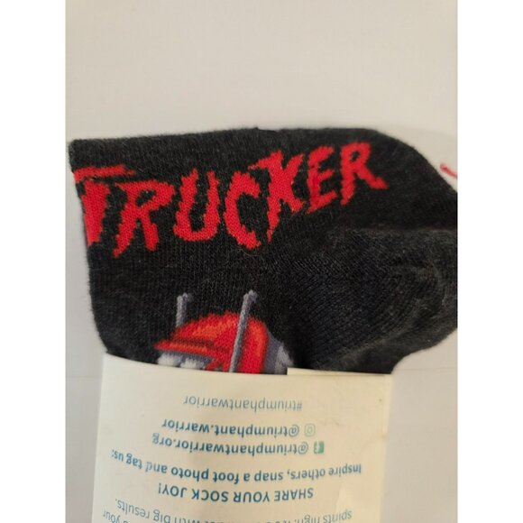 NWOT Triumpant Warrior "Mother Trucker"  Black Red Unisex Adult - Picture 8 of 8